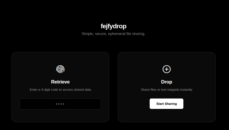 fejfydrop File Drop